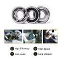 uxcell 688ZZ Ball Bearing 8mm x 16mm x 5mm Double Shielded 688-2Z 2080088 Deep Groove Bearings, Carbon Steel (Pack of 20)