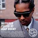 Ray-Ban ASAP Rocky RB4940 Wayfarer Puffer Square Sunglasses (Blue)