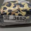 6 Pcs Bathroom Leopard Towel Set 2 Bath Towels 2 Hand Towels 2 Washcloths, Soft Absorbent Shower Guest Towel Decorative for Hotel Spa(Brown Leopard Print and Black)