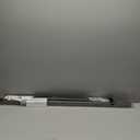 Vailge Room Divider Tension Curtain Rod, Shower / Windows Curtain Rods, 43-83 Inch, No Drilling, Adjustable Bathroom Stall Tension Pole-Black