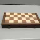 Amazon.com: Magnetic Wooden Chess Set for Adults Kids 15'' Chess Board with Handmade Pieces, Folding Portable Travel Unique Chess Sets Game for Tournament Professional Beginner : Toys & Games