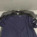 Boyzn 3 Pack Men's Workout Running Shirts, Dry Fit Moisture Wicking T-Shirt, Gym Athletic Short Sleeve Tee Shirts (X-Large, 3 Pack-black/Navy/Dark Grey)