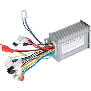 Silscvtt Square Wave Controller 36-48V 350W Scooter Controller DC Replacement for E-Bike Scooter Motor Controller