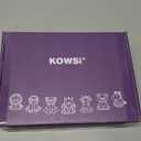 KOWSI Microwavable Heating Pad Black Cat Plush - Weighted Stuffed Animal Toy with Tourmaline Beads & Lavender - 1 lb for Long Lasting Cozy Warmth & Relaxation - Includes Gift Box & Greeting Card