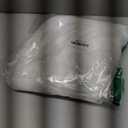 AISENO 36 Inch Christmas Tree Plush Skirt Decoration for Merry Christmas Party Faux Fur Christmas Tree Skirt Decorations (White)