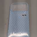 ZTOFERA Magnetic Case for iPhone 17 Pro, Compatible with Magsafe, Polka Dot Aesthetic Phone Case Cute for Girl Women, Hard PC+Soft TPU Protective Phone Cover for iPhone 17 Pro-Blue