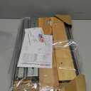 DINDON 2 Tier Wood Pull Out Cabinet Organizer (11" W x 18" D) Slide Out Wood Drawer, Two Tier Pull Out Shelf Organization and Storage