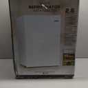 Igloo 2.6 Cu. Ft. Compact Refrigerator with Freezer - Mini Fridge for Dorm, Office, and Bedroom - Includes Adjustable Shelves and 8-Can Dispenser - 2-Liter Storage - White