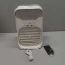 Powerful Cool Mist Humidifier with Fan, 1500ML Large Tank, Wide-Area Humidification, 4 Speeds & 2 Mist Modes, Quiet Personal Air Humidifier with Timer & 7-Color Light for Bedroom, Office, and Home (Blue)