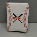 480 Pockets Baseball Card Binder 4 Pocket, Sports Trading Card Sleeves 3 Ring with 60 Removable Sleeves, Portable Waterproof Baseball Collection Top Loader Card Holder for TCG, Game Gifts Boys