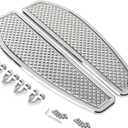 Chrome Anti-Slip Stretched Driver Rider Floorboard Foot Board Fit for Harley Touring Road King Street Electra Glide Ultra 1986-2023 Softail 1986-2017