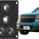 No Drill Front License Plate Bracket Holder Compatible with Ford Maverick 2022-2024, Rust-Proof License Plate Mount Adapter, Bumper Grille Car Tag Frame with Anti-Theft Screws Accessories