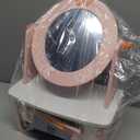 Wooden Vanity Set for Kids, Pretend Play Toddler Makeup Vanity with Acrylic Mirror, Beauty Salon Play Set for Little Girls Age 3+, Toys Gifts Includes Makeup Accessories and Bonus Stickers