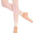 Danskin Women's 711 Microfiber Footless Tight (Theatrical Pink), C-D