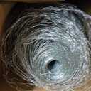 45 in X 100 ft Chicken Wire Fencing Metal Floral Chicken Wire Fence for Crafts 1 Inch Hexagonal Galvanized Poultry Wire Netting for Chicken Coop Barrier Rabbit Cage