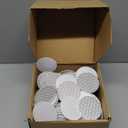 PATIKIL 18mm/0.7inch Pressure Sensitive Seal, 500 Pack Adhesive PS Foam Lid Cap Liners Resistant Tamper for Plastic Glass Jar Bottle Cap Seals