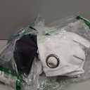 NICETOWN White 100% Blackout Curtains 45 inches Long, 2 Thick Layers Completely Blackout Window Treatment Thermal Insulated Lined Drapes for Small Window (1 Pair, 52 inches Width Each Panel)