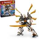 LEGO NINJAGO Coles Titan Dragon Mech Adventure Toy for Boys and Girls, Ninja Toys, Playset with 1 Ninja Minifigure, NINJAGO Mech with Dragon Wings, Birthday Gift for Kids Ages 12 and Up, 71821