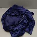 HFCNMY Banquet Armchair Slipcover,Stretch Velvet Armchair Cover Soft Chair Covers with Arms for Living Room Furniture Protector Blue