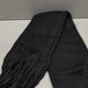 Women Chunky Scarf, Soft Warm Winter Scarf for Cold Weather, Christmas Blanket Scarves Pashmina Shawl Wrap (Black)