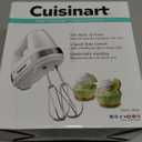 Cuisinart Power Advantage 5-Speed Hand Mixer, 220W-Motor Hand Blender Electric Mixer with 5 Speed Settings, Extra-Long Dishwasher-Safe Beaters, 60-Inch Swivel Cord, HM-50, White