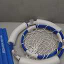 GoSports Splash Hoop 360 Floating Pool Basketball Game - Choose Red or Blue - Includes Hoop, 2 Balls and Pump, 20" x 20" x 22"