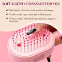 Pjordo Electric Spray Air Cushion Comb for Women, Retractable Hair Massage Brush for Thick, Fine & Curly Hair, Hair Oil Serum for Nourishing, Smoothing & Moisturizing, Relieve Hair Tangles & Dryness