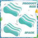 Soulchen 3 Pack Swimming Pull Float, 3 Sizes EVA Swimming Kickboard Swim Buoy 5 Layer Training Leg Float Aid Pool Buoy for Lap Training, Combo Pull for Adults and Beginners Train