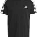adidas Men's Essentials Single Jersey 3-Stripes T-Shirt Size M