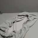 OHSIO Couch Cushion Covers for Sectional Sofa, Stretch Soft Sofa Slipcovers Washable Wear-Resistant Universal Furniture Protector for Living Room(1 Piece Back Couch Cover, Light Gray)