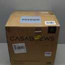 CASABREWS Ultra Espresso Machine with LCD Display, Espresso Maker with Powerful Milk Frother, Customizable Brewing Temperature, Provides Barista-Level Lattes and Cappuccinos, Gift for Men & Women (Silver)