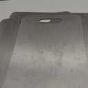 Titanium Cutting Board Set of 3, Titanium Cutting Boards for Kitchen, 100% Double-Sided Titanium Cutting Boards, Separate Raw and Cooked Food Areas, Non-Toxic, Dishwasher Safe (S+ M + L)