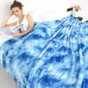 Fleece Throw Blanket, Soft Plush Flannel Fleece Blanket for Couch Sofa Bed, Cozy Warm Soft Throw Blanket for Bedroom Living Room, Luxury Decorative Blanket, Birthday Gifts for Women