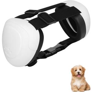 Dog Ear Muffs Noise Protection,29dB NRR Dog Noise Cancelling Ear Muffs,Dog Ear Muffs for Hearing Protection with Fast Snap Lock (White,S)