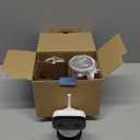 Panasonic Baby Monitor with Camera and Audio, 3.5 Color Video Baby Monitor, Extra Long Range, Secure Connection, 2-Way Talk, Soothing Sounds, Remote Pan, Tilt, Zoom,1 Camera, KX-HN4001W (White/Black)