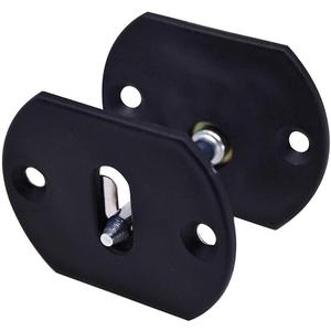 4 Sets Furniture Connector Pin Style Replacements Part Sofa Couch Sectional Connectors Black