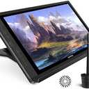 Drawing Tablet with Screen, 15.6'' XOPPOX Graphics Drawing Monitor Pen Display with 1080P Full Laminated Screen,Tilt 8192 Levels Battery-Free Stylus,Adjustable Stand,Compatible for Window/Mac