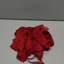 Milumia Plus Size Sexy Lingerie for Women Floral Lace Bodysuits with Chain Rhinestone Cut Out One Piece Nightgown Sleepwear (XX-Large Plus, Burgundy)