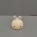 One Fire Bunny Night Light for Kids,16 Colors+ Silicone Soft Toddler Night Light, Dimmable+Rechargeable Nightlight for Kids Room, Easy Tap Control Bunny Lamp, Rabbit Lamp, Cute Stuff, Gifts for Girls