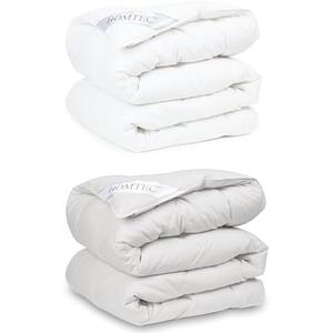 HOMTEC Queen Size Cotton Duvet White