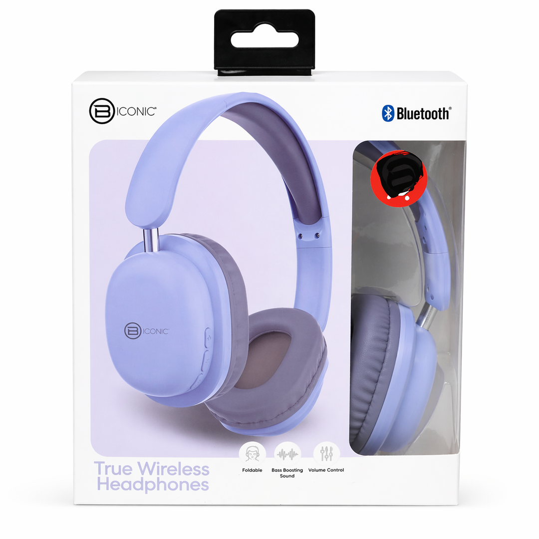 B ICONIC True Wireless Bluetooth Headphones