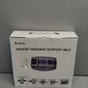 Lower Back Massager, Cordless Heating Pad with Massager for Back Pain Relief, 47-60" Lower Back Wearable Heating Pad for Cramps with 3 Heat&Timer, 5 Vibration Back Lumbar Support Belt for Men Women