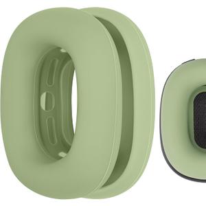 Geekria Silicone Earpad Covers Compatible with AirPods Max, Headphone Covers, Easy Installation No Tool Needed (Green)