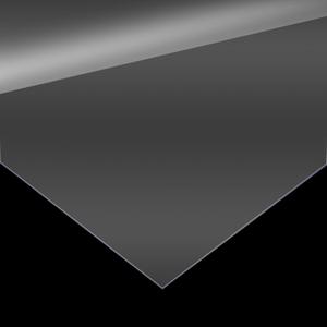 Polycarbonate Clear Plastic Sheet 1 Pcs 16" x 96" Flexible Plastic Sheet Panels with UV Coating on Both Sides for Crafts DIY Window Replacement Panes