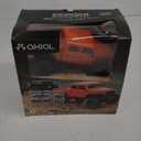 Axial RC Truck SCX24 40's 4 Door Dodge Power Wagon Orange1/24 4 Wheel Drive-RTR (Everything Needed to Run Included) AXI00007T1