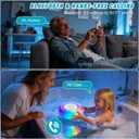 2 Pack Floating Pool Lights with Bluetooth Pool Speaker, 2-in-1 RGB Pool Lights, IP68 Waterproof, 360 Hi-Fi Sound for Pool, Hot Tub and Outdoor Parties