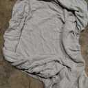 Sanmadrola White Sofa Covers for 2 Cushion Couch Cover, Sectional Couch Covers for L Shaped Couch Cover, Living Room Sofa Throws Sofa Slipcovers for Pets, Kids (71"x 102",Loveseat, Gray)