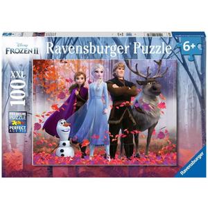 Ravensburger Disney Frozen 2 Puzzle - Magic of The Forest | Unique 100-Piece Jigsaw | Educational Toy for Kids Anti-Glare Surface | FSC Certified