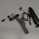 Dynooper Electric Milk Frother Handheld: Rechargeable 3 in 1 - LED Digital Display with 3 Speeds Portable Stainless Steel Drink Foam Mixer for Milk Coffee, Lattes - Starlight Black