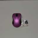 Trueque Wireless Mouse for Laptop, 2.4GHz Ergonomic Computer Mouse with Back & Forward Buttons, 3 Adjustable DPI Levels, 6 Buttons, Optical USB Cordless Mice for Windows PC (Purple, 1 Pack)